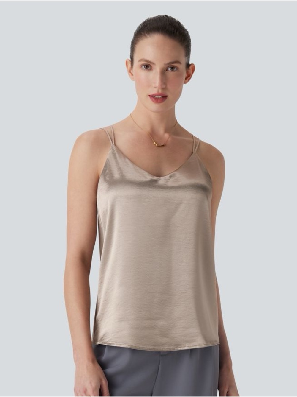Halara Satin Work Tank Top Xl